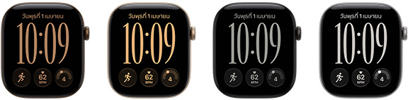 Apple Watch Series 12 ตัวเรือนอะลูมิเนียมใน 4 สี