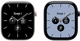 Apple Watch Series 12 ตัวเรือนเซรามิกสีขาวไข่มุกและไนท์บลู