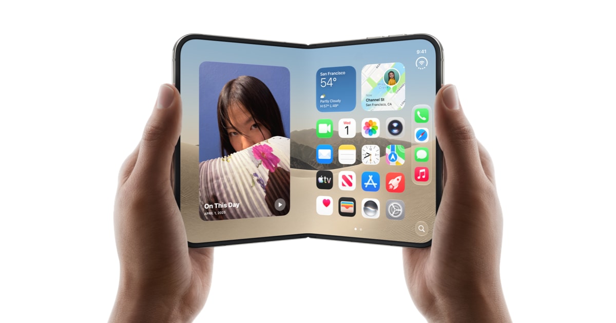 ภาพประชาสัมพันธ์ iPhone Duo จาก Apple
